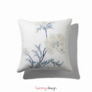 Cushion cover - shame-plant embroidery